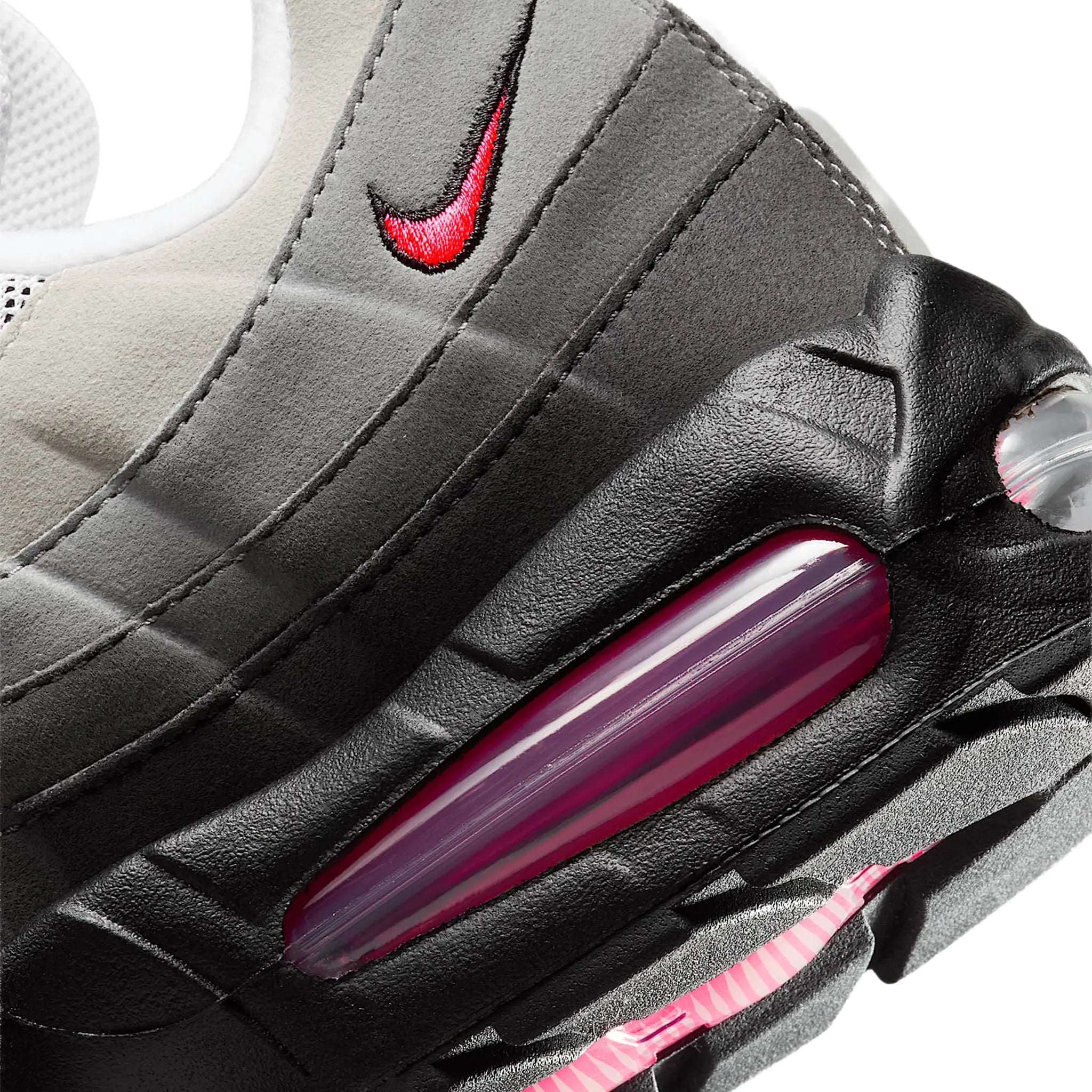 Detailed Back View of Nike Air Max 95 Solar Red (2025) IM7410-001